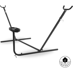 4gardenz® Universele Hangmatstandaard met tafel - Tot 150 kg - Inclusief Opbergtas - Gepoedercoat Staal