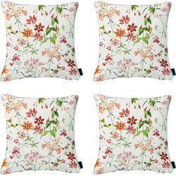 Madison -  Sierkussen Milly natural - Ca. 50x50 cm - Set van 4