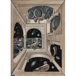 Puzzelman Puzzelman Andere Wereld - M.C. Escher (1000)