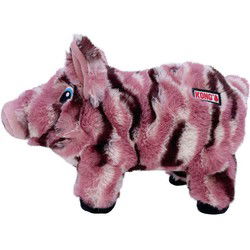 Honden-speelgoed low stuff stripes pig medium