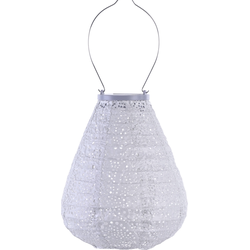 Lumiz - Solar Lampion Paisley Tulip - 20 cm - Silver