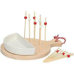 Snack/tapas serveerplank 17-delig - Snack en tapasschalen