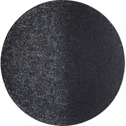 PTMD Miecke Black shimmer iron wall panel round L