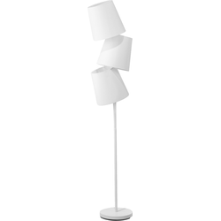 Beliani RIO GRANDE - Staande lamp-Wit-IJzer
