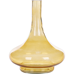 Beliani PANEER - Decovaas-Geel-Glas
