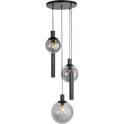 Steinhauer hanglamp Bollique led - zwart -  - 3800ZW