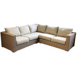 Houston Hoek loungebank Bamboo