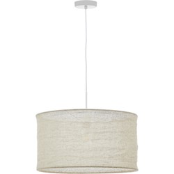 Kave Home - Lampenkap van beige linnen voor plafondlamp Mariela Ø 50 x 30 cm