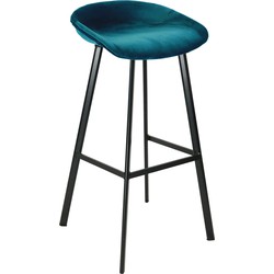 Kick barkruk Finn - Blauw (87 cm hoogte)