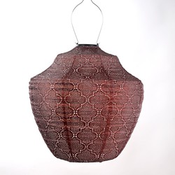 LUMIZ Solar Lampion Bazaar Crown - 40 cm - Koper