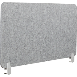 SPLIT - Bureauscherm - Lichtgrijs - 50 x 130 cm - Polyester