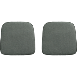 Madison Wicker - Universeel - Outdoor - Oxford Green - 46x48 - Groen - 2 Stuks