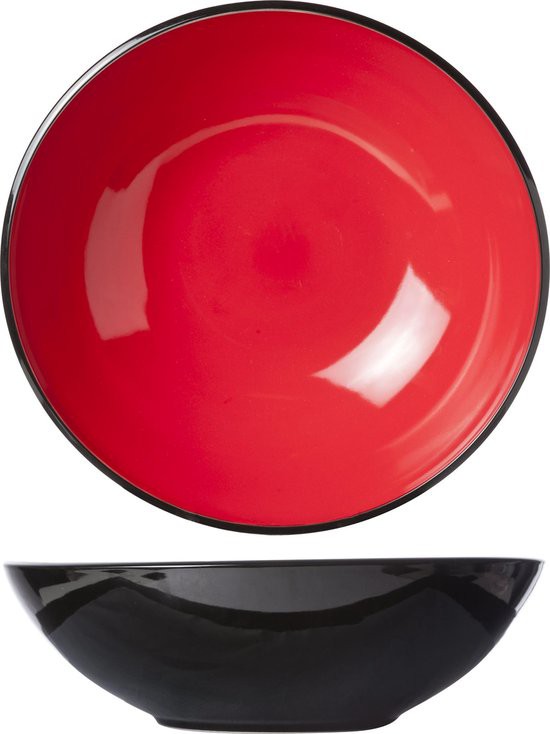 Cosy&Trendy Finesse Red Slakom - Ø 33 cm x 10 cm - 