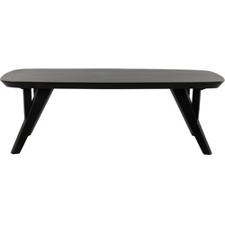 Light & Living - Salontafel QUENZA - 120x65x40cm - Zwart