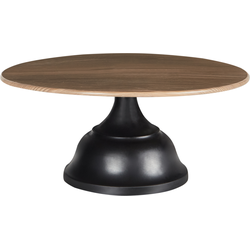 BRIOCHE - Gebaksstandaard - Zwart/Licht hout - IJzer/Hout