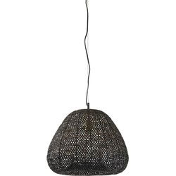 D - Light & Living - Hanglamp FINOU - Ø42x38cm - Zwart