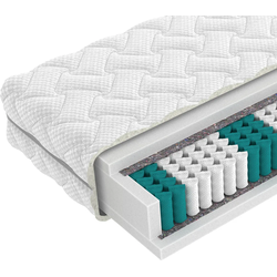 Goodnight matras 90 x 210 - Pocketvering - 23cm dik - Ergonomisch - Antibacterieel - Wasbare hoes