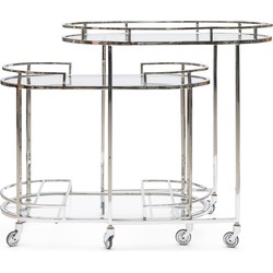 Riviera Maison Crosby Street Bar Cart Set of 2