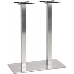 KARO tafelpoot 100x50x100 cm Grijs