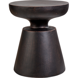 MINCIO - Bijzettafel - Zwart - Lichtbeton