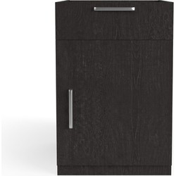 Wasophoogte Keukenkast - Module N4 – Ébène Zwart