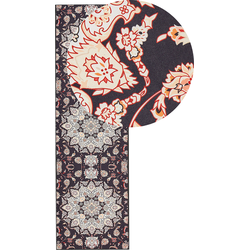 Beliani ARITAS - Laagpolig-Zwart-Polyester