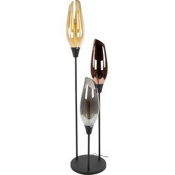 AnLi Style Vloerlamp 3L Cocoon XL mix glass