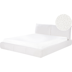 VINAY - Waterbed - Wit - 180 x 200 cm - Bouclé