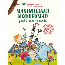 NL - Terra Terra Maximilliaan Modderman geeft een feestje. 4+ Nationale Voorleesdagen 2023. Prentenboek van het jaar 2023!