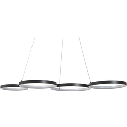 Beliani PIBOR - Hanglamp-Zwart-Aluminium