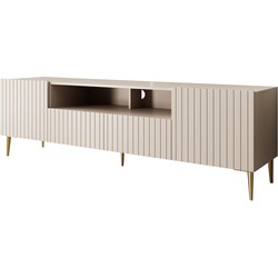 Meubella TV-Meubel King - Beige - 180 cm