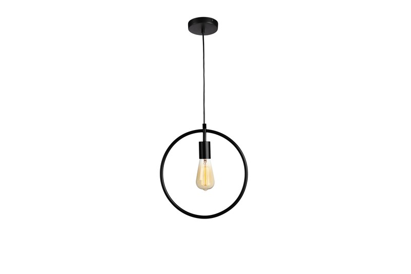 Lifa Living hanglamp Circle Zwart - 