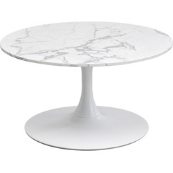 Salontafel Shickeria Marble White 80cm