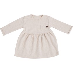 Baby's Only Jersey jurkje Melange - Warm Linen - 56 - 100% ecologisch katoen
