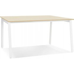 AMADEUS vergadertafel 140x140x745 cm Beige