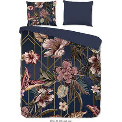 Pure Bloemenweelde Dekbedovertrek Blauw-2-persoons (200 x 200/220 cm)