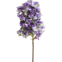 Kunst hortensia pluim donkerpaars 85 cm