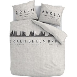 Cotton Rich Collection - Dekbedovertrek - Brooklyn - 240x200/220 - 2 Kussenslopen van 60x70 cm - Grijs