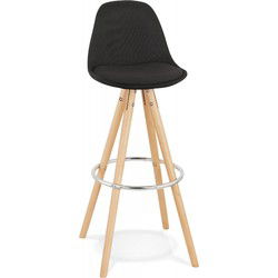 DANI design barkruk 41x41x97 cm Zwart