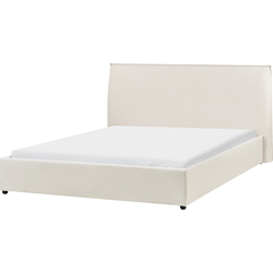 VAUCLUSE - Waterbed - Off-white - 160 x 200 cm - Fluweel