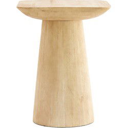 Light&living Bijzettafel 45x45x59 cm DEGO mat naturel