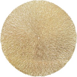 Placemat Ciara 38cm diameter gold