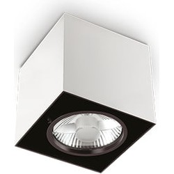 Ideal Lux - Mood - Plafondlamp - Aluminium - GU10 - Wit
