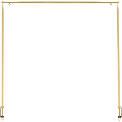 Tafelklem/tafelhaak - goud - staal - verstelbaar - 117-211,5 x 3,7 - 110,5 cm - Tafelklemmen
