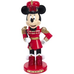 Minnie Marching Band Nutcracker 10 Inch