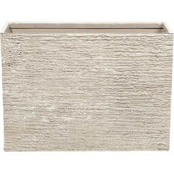 EDESSA - Plantenbak - Lichtbeige - 70 cm - Stenenmix