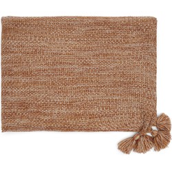Riviera Maison Desert Knitted Throw 180x130 brown