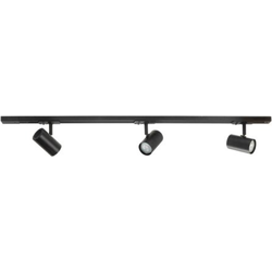 Highlight - Track - Plafondlamp - GU10 - 3,5 x 13  x 13cm - Zwart