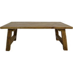 HSM Collection-Rechthoekige Salontafel Lawas-120x70x45-Naturel-Teak