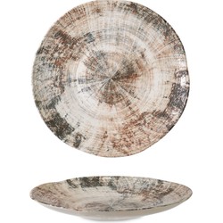 Rinart Dessertbord - Shira - Porselein - 23 cm - set van 6